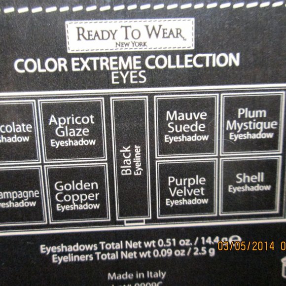 💋💕Ready To Wear NEW YORK Collection Eye Shadow Palette. - Picture 5 of 5